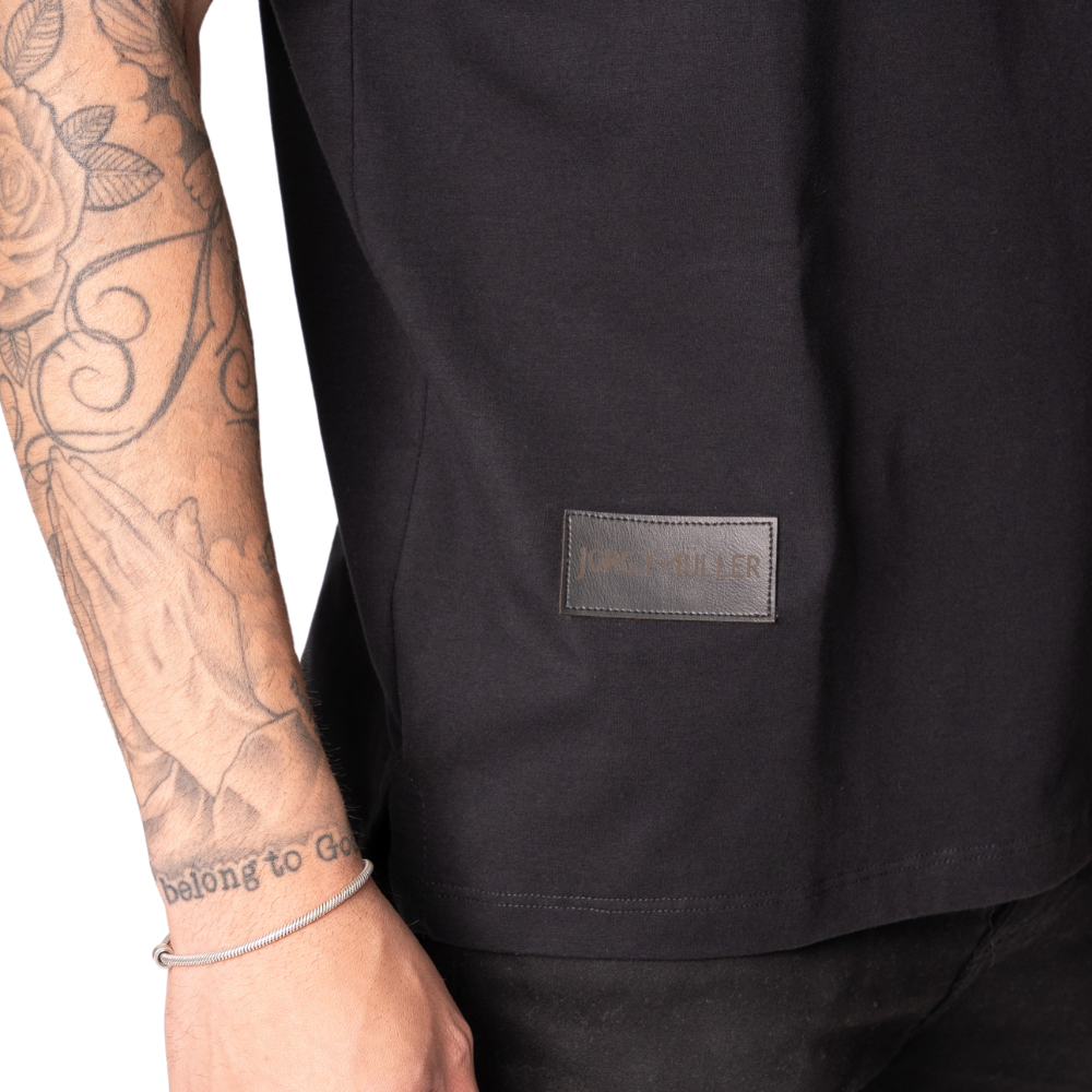 Camiseta MARSEILLE de Algodão com Mangas Curtas