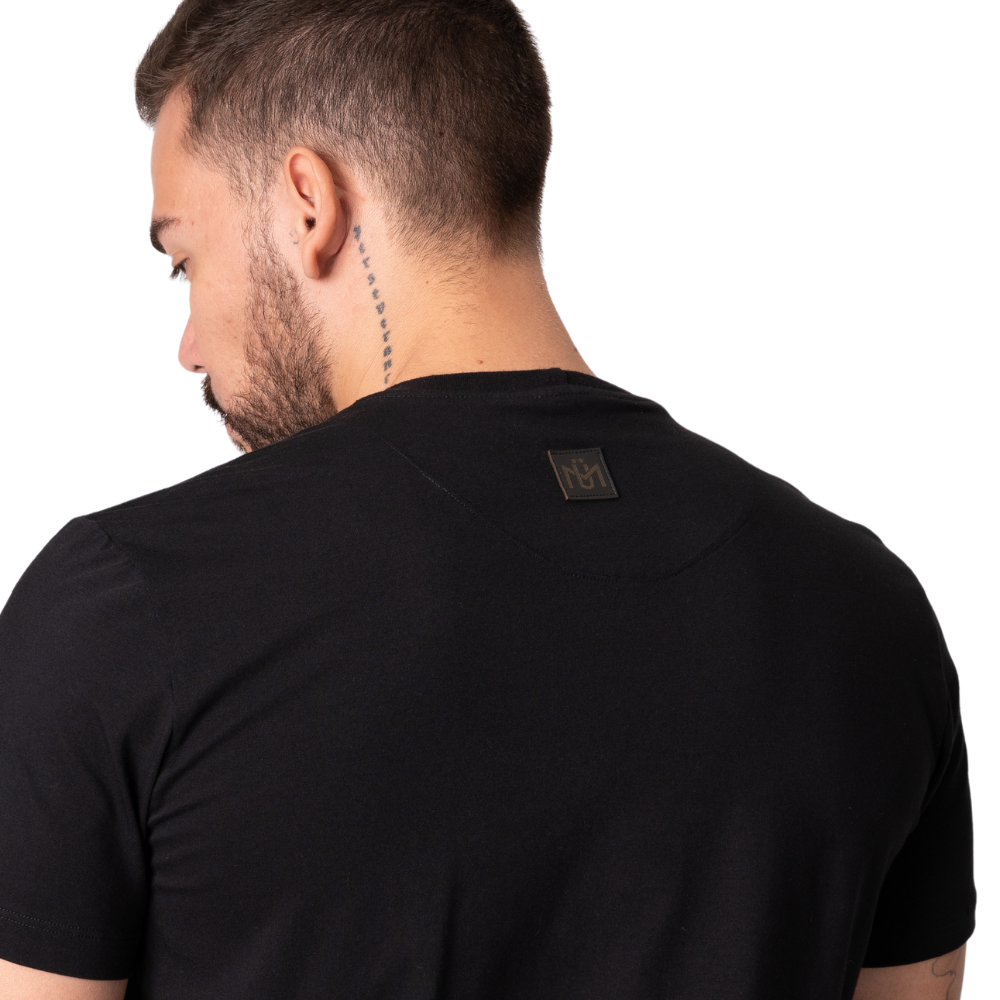 Camiseta MARSEILLE de Algodão com Mangas Curtas