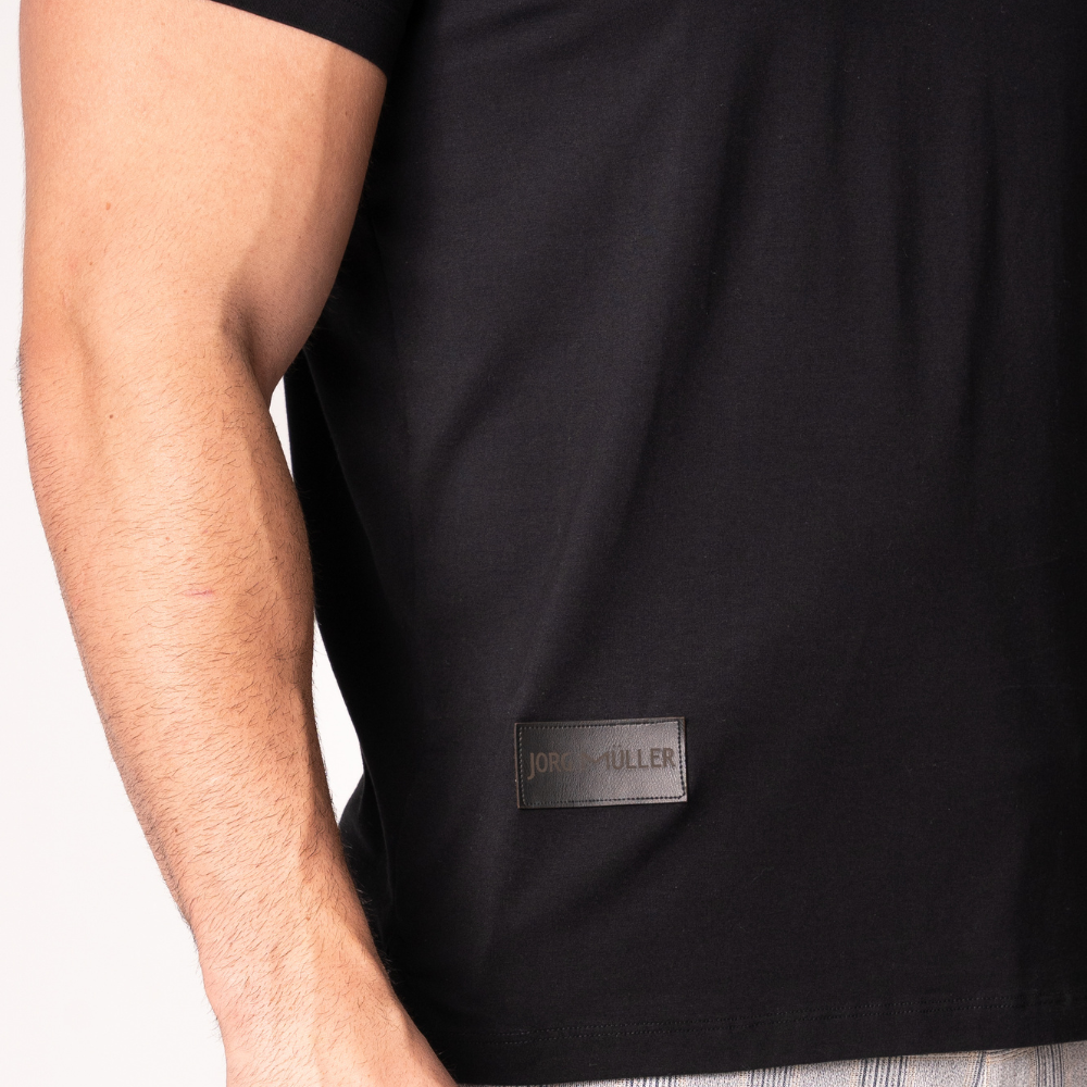 Camiseta LYON Algodão com Mangas Curtas