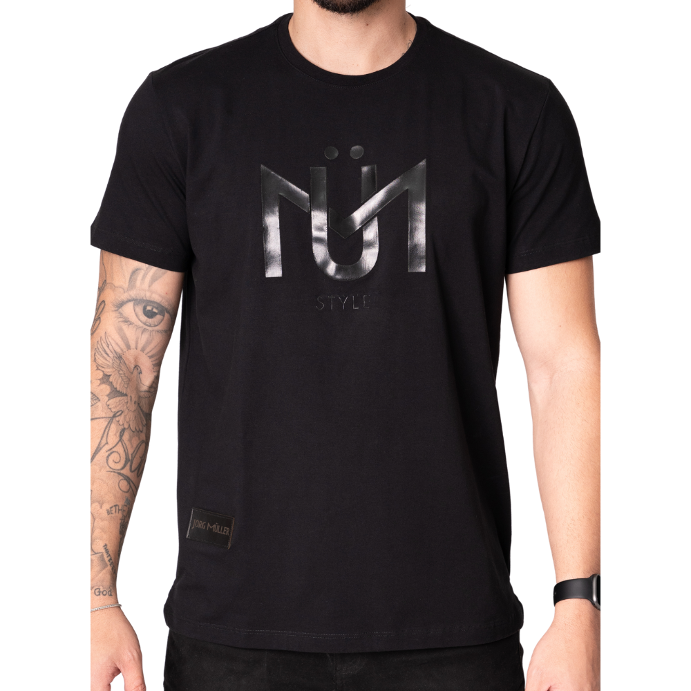 Camiseta MARSEILLE de Algodão com Mangas Curtas